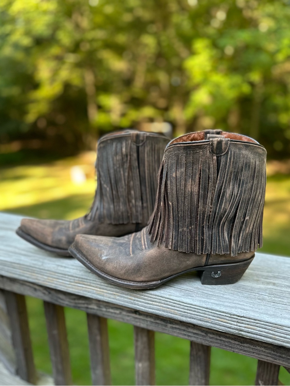 Eight Second Angel | Fringe Western Cowboy Boots